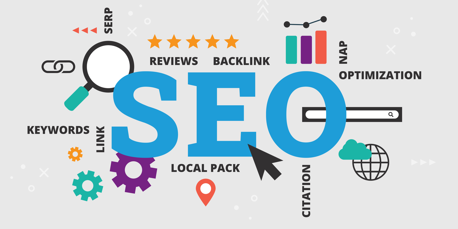 Search Engine Optimization Banner